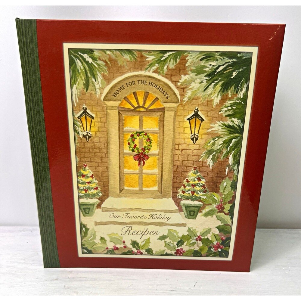 NEW Meadowsweet Kitchens Holiday Recipe Journal Binder Cards Christmas J-HOL